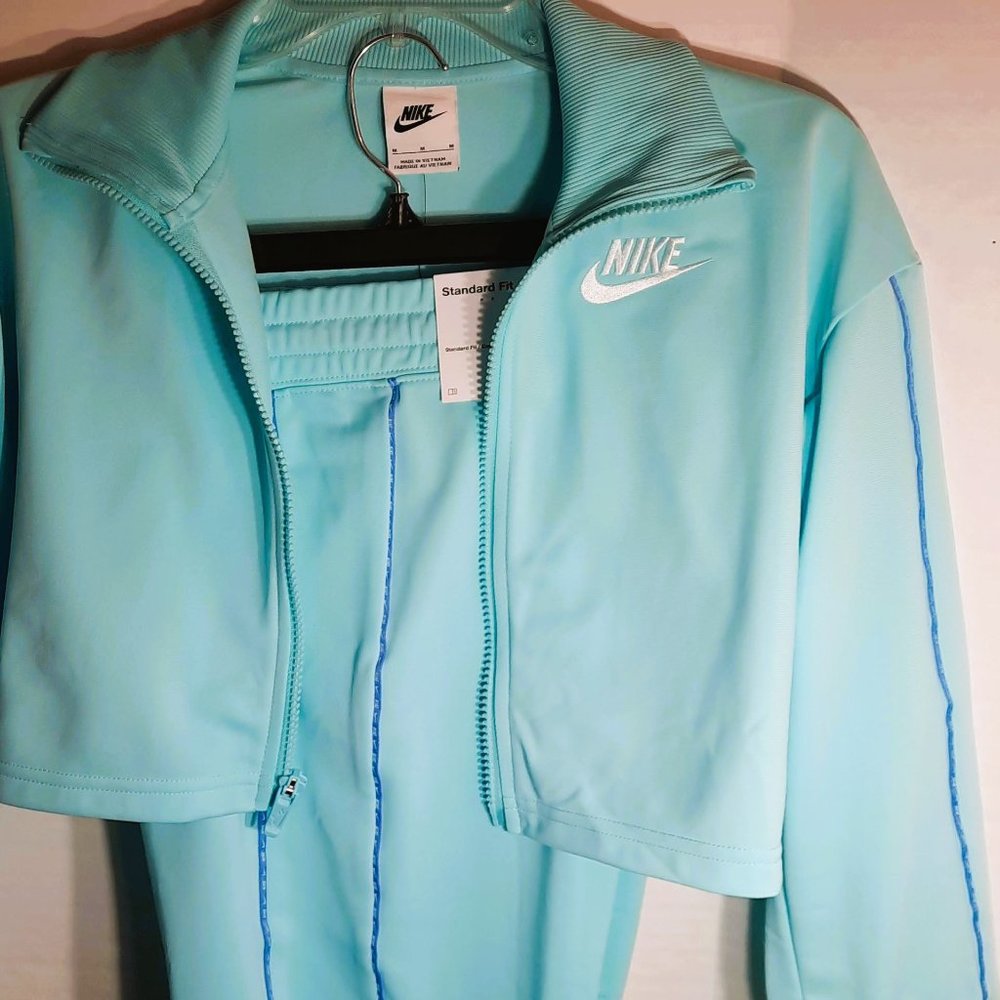 SALE Nike Girl's Agua Track Suit Jacket and Pants Set NWT Choose Size M or L